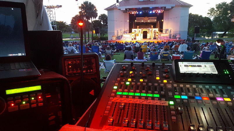 Outdoor Performance - Lighting and Sound